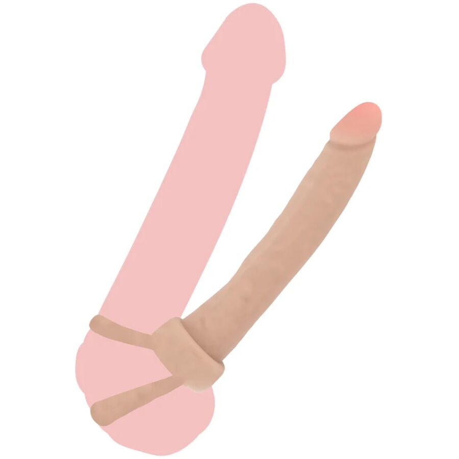 Get Real TOYJOY Double Trouble silikon anal penetrator 16 cm