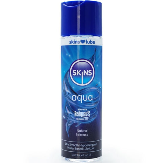 SKINS Aqua vattenbaserat glidmedel 130 ml
