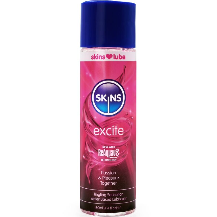 SKINS Excite vattenbaserat glidmedel 130 ml