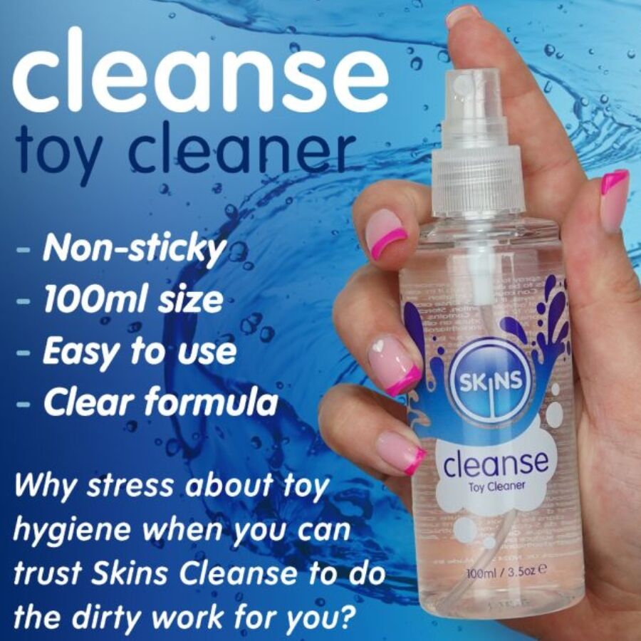 Skins rengöringsspray för sexleksaker 100 ml