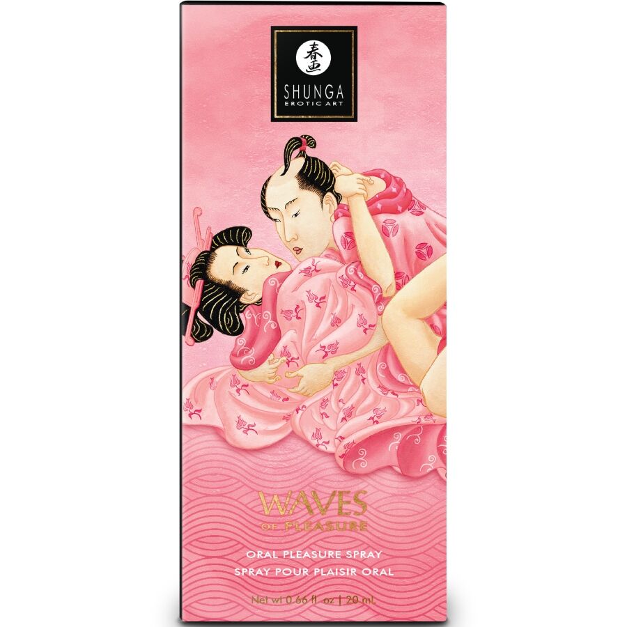 SHUNGA Waves Pleasure Spray med smak av vattenmelon 20 ml