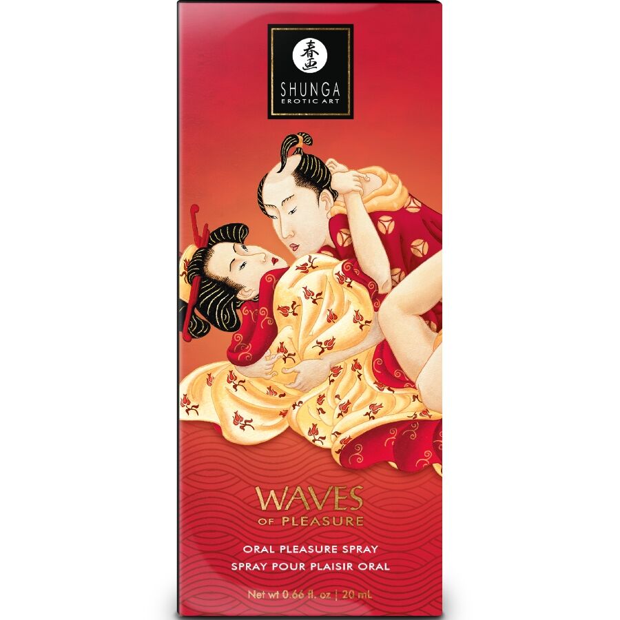 SHUNGA Waves Pleasure Spray Jordgubb 20 ml