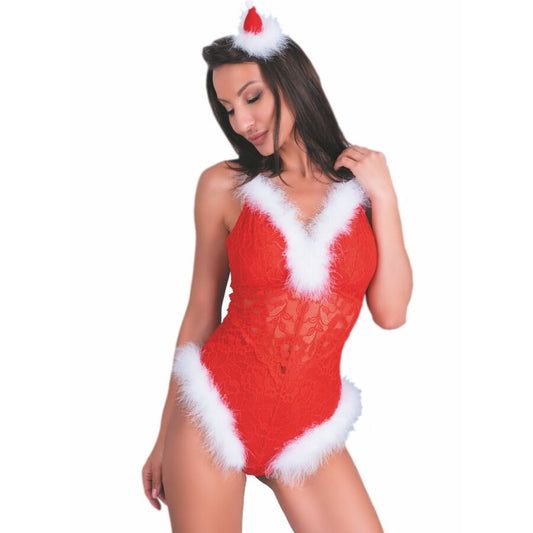 Julbodysuit från Livco Corsetti Fashion i storlek S/M