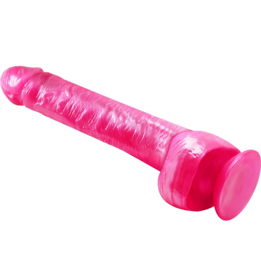 BAILE - Realistisk rosa dildo med sugkopp