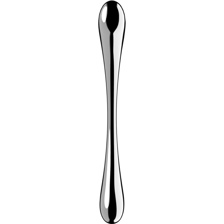 Cosmic Crest 1 dubbeländad dildo i rostfritt stål