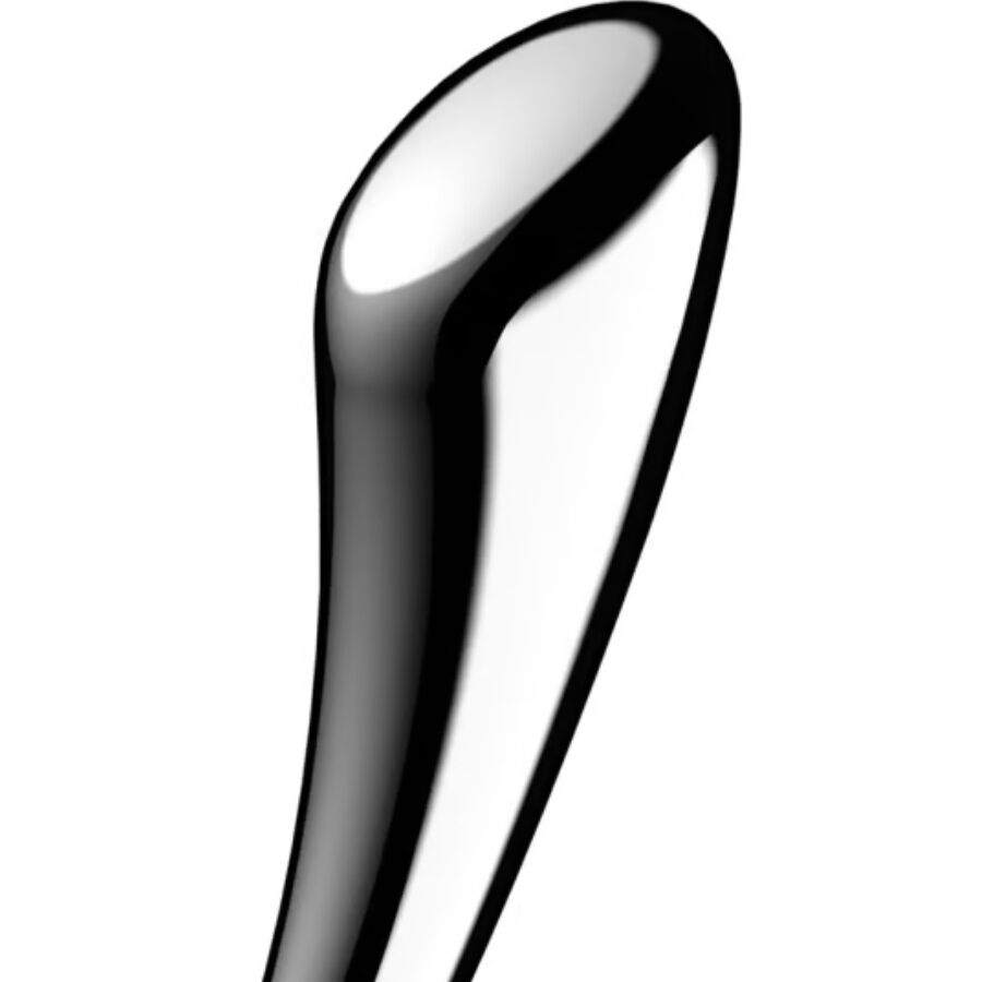 Cosmic Crest 1 dubbeländad dildo i rostfritt stål