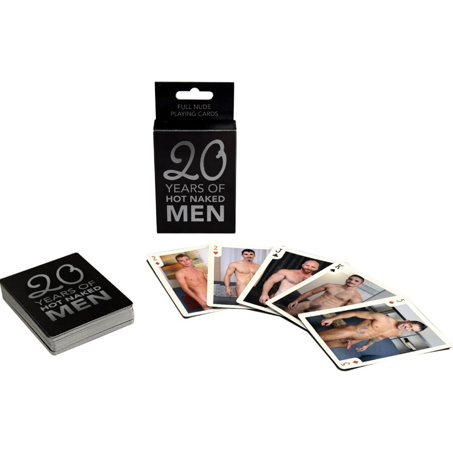 KHEPER GAMES Full Nude Men Spelkort med konstnärliga bilder