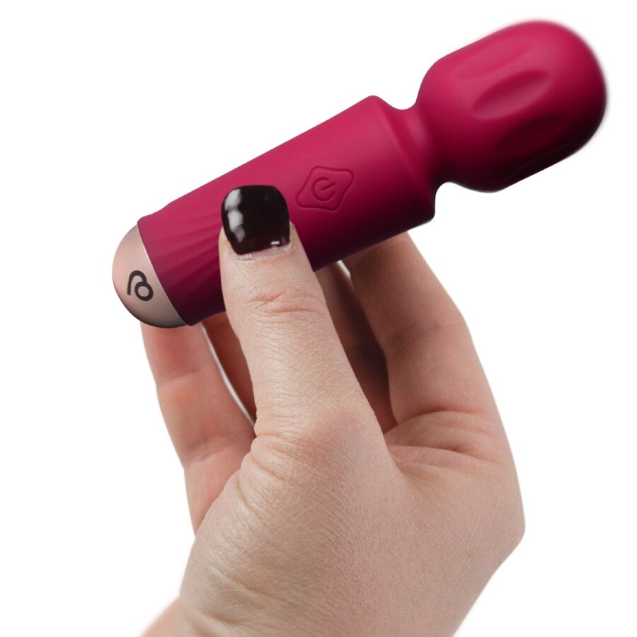 ROCKS-OFF Mini Rechargeable Wand i azalea röd