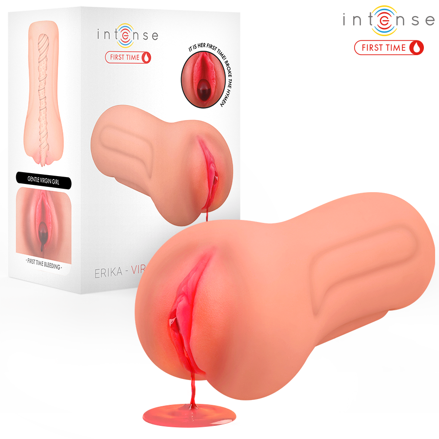 Erika Virgin Masturbator med realistisk känsla och texturerat inre