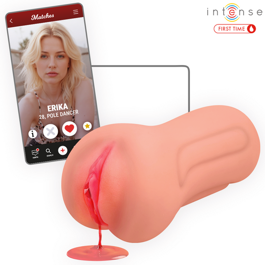Erika Virgin Masturbator med realistisk känsla och texturerat inre