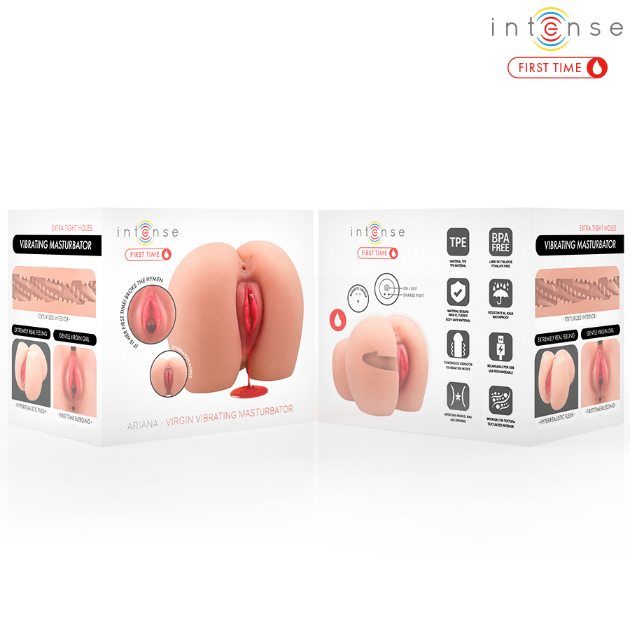 Ariana Virgin Vibrator Masturbator med realistisk känsla