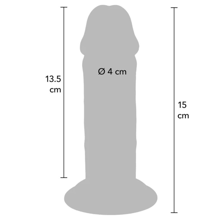 Get Real Deluxe TPE Dong 15 cm