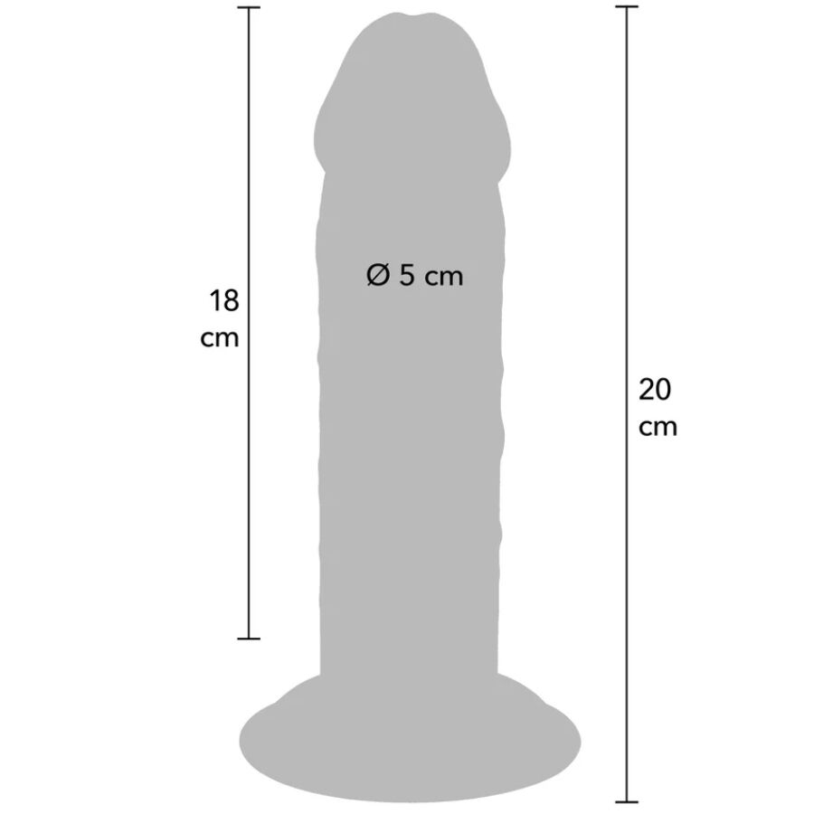 Get Real Deluxe TPE dong 20 cm