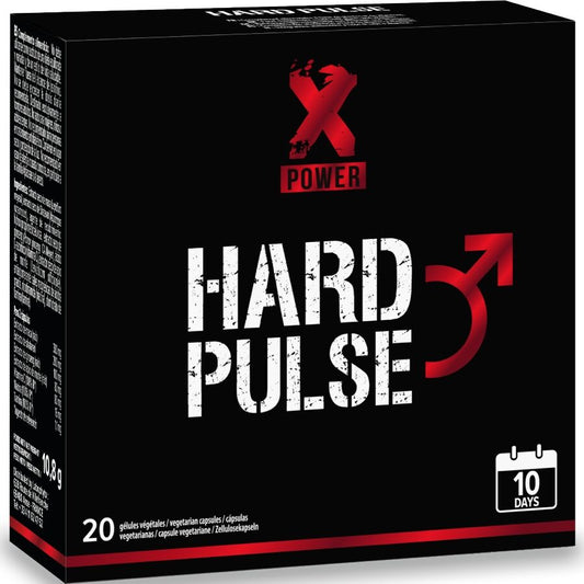 XPOWER Hard Pulse 10 dagar Erektion och Uthållighet 20 kapslar