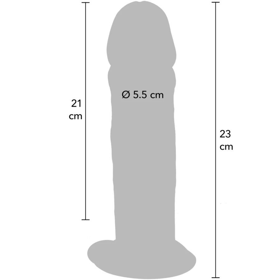 Get Real Deluxe TPE Dong 23 cm