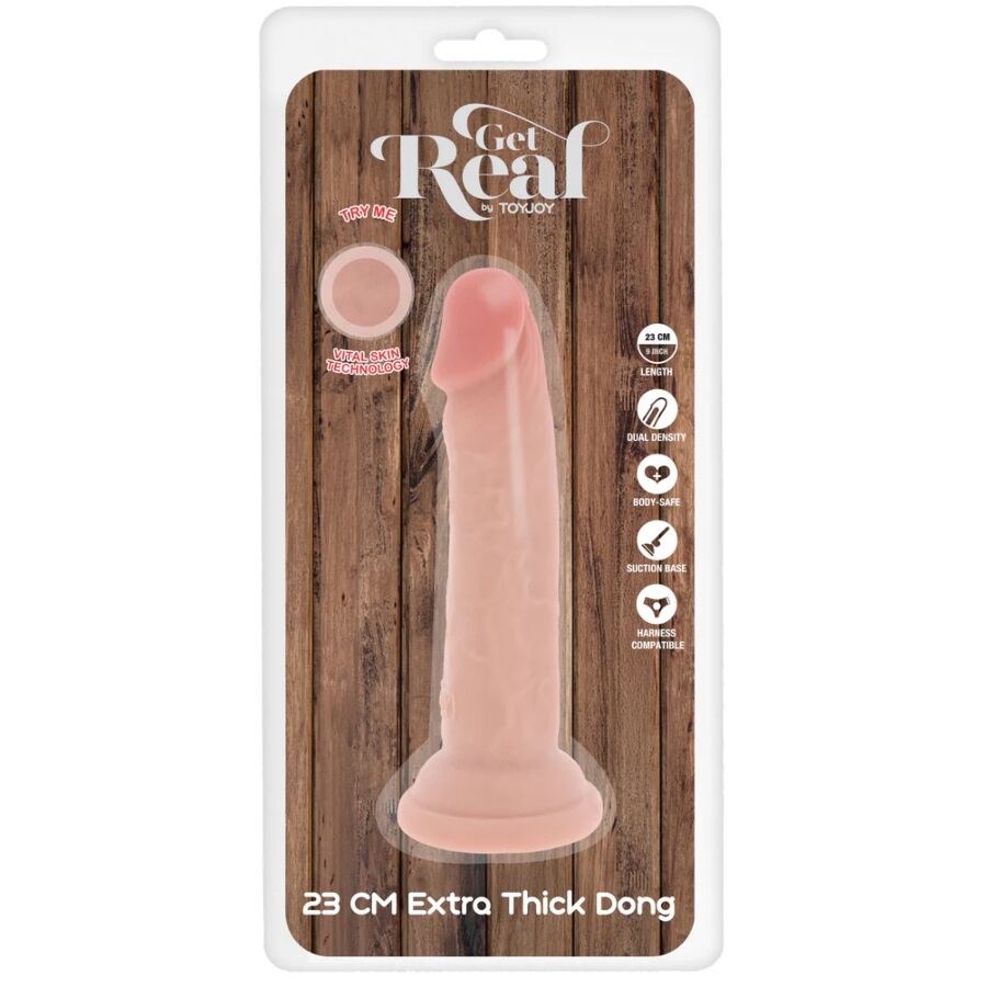Get Real Deluxe TPE Dong 23 cm