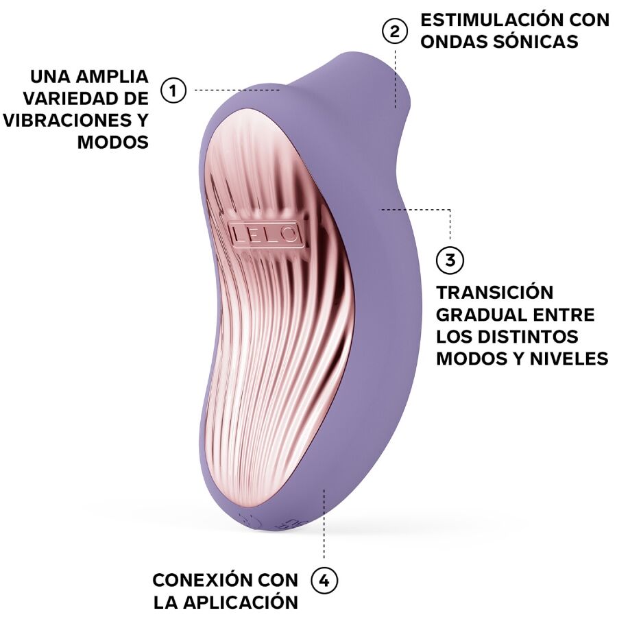 LELO SONA 3 Sonic klitoral massager i violett