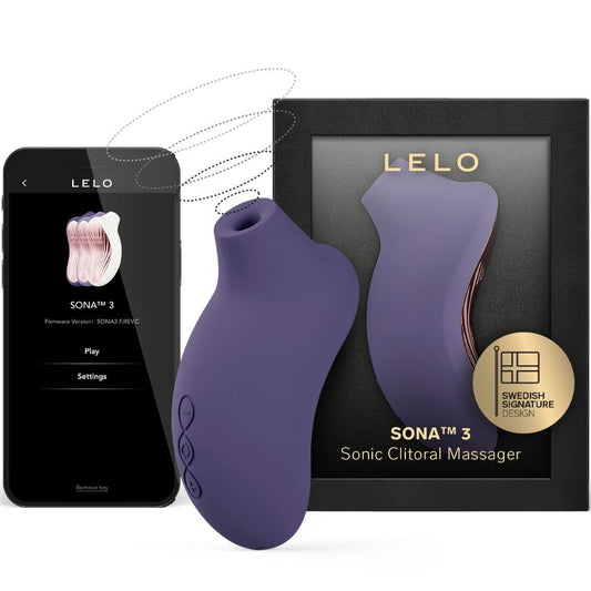 LELO SONA 3 Sonic klitoralmassager i färgen Cyber Purple