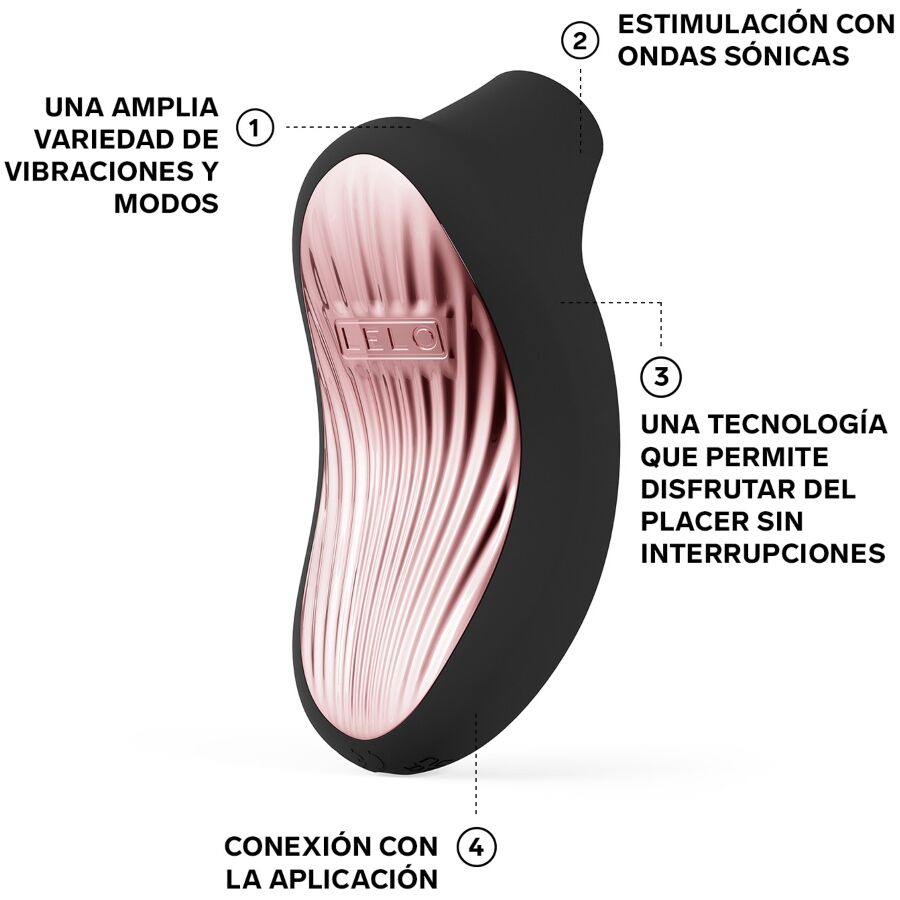 LELO SONA 3 Cruise sonic klitoralstimulator i svart