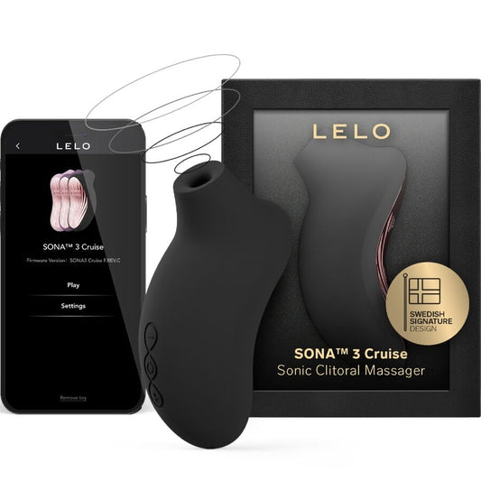 LELO SONA 3 Cruise sonic klitoralstimulator i svart
