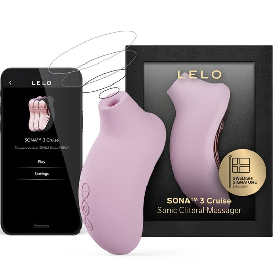 LELO SONA 3 Cruise klitoralmassagér i mjuk rosa färg