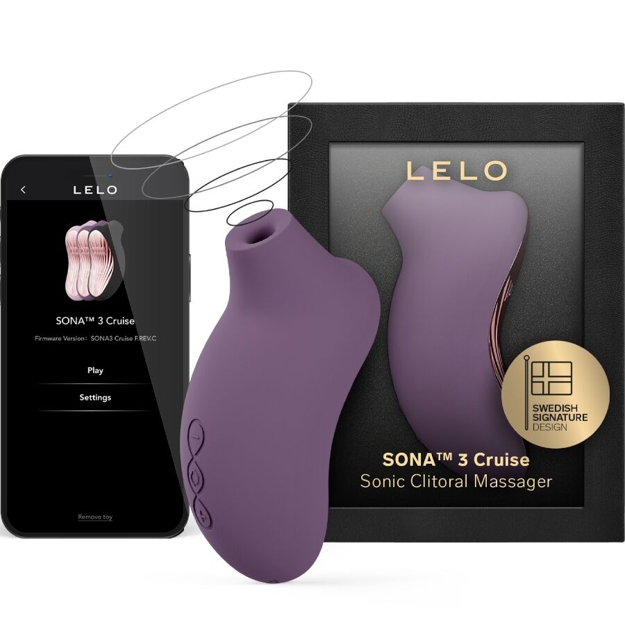 LELO SONA 3 Cruise klitoralstimulator i plommonfärg