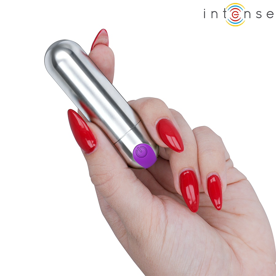 INTENSE Karen Mini återladdningsbar vibrator i silver