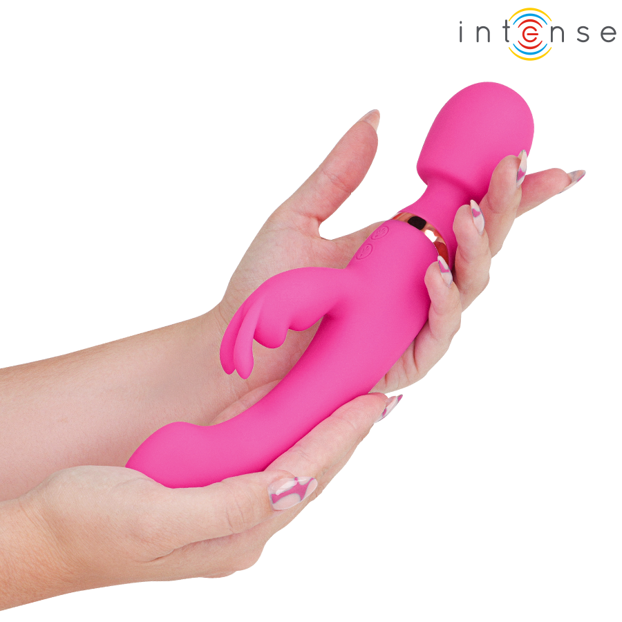 Winona dubbel vibrator Rabbit och Wand från Intense