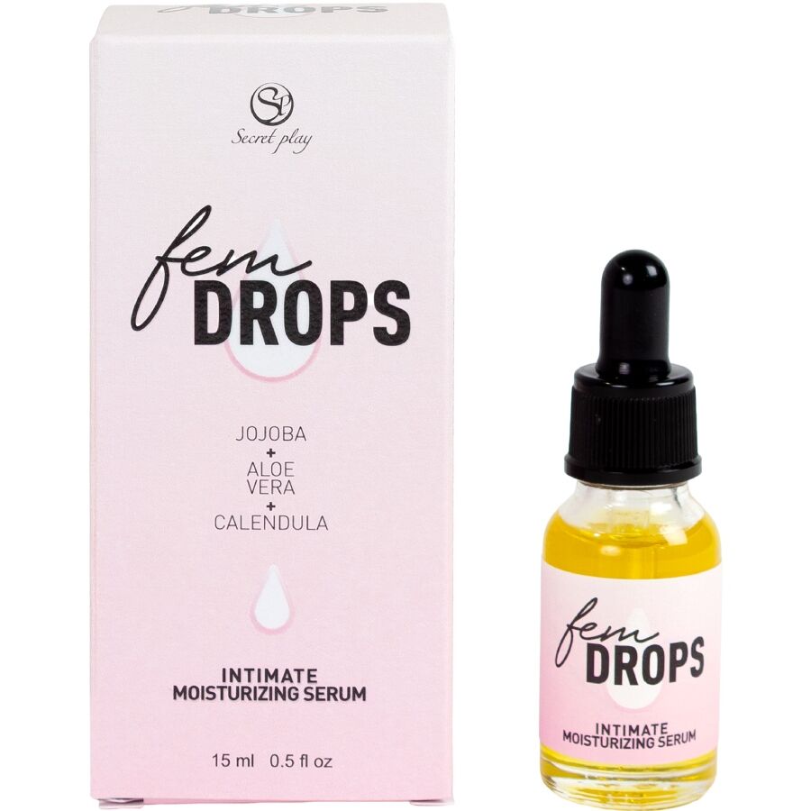 SECRETPLAY - FEM DROPS INTIM FUKTIGGÖRANDE SERUM 15 ML