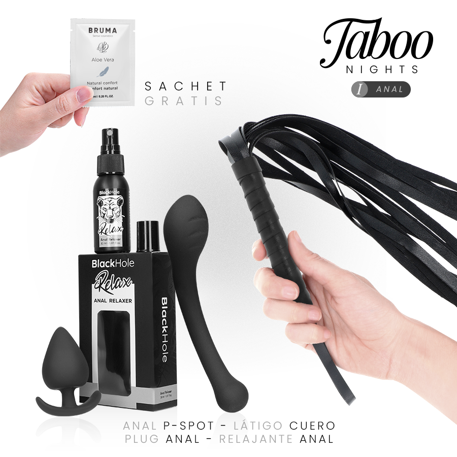 TABOO NIGHTS - 1: ANAL paket med analprodukter