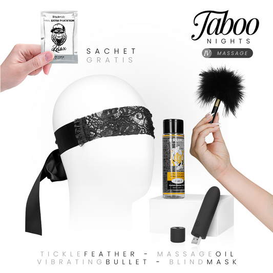 TABOO NIGHTS - 4: MASSAGE paket med massageprodukter