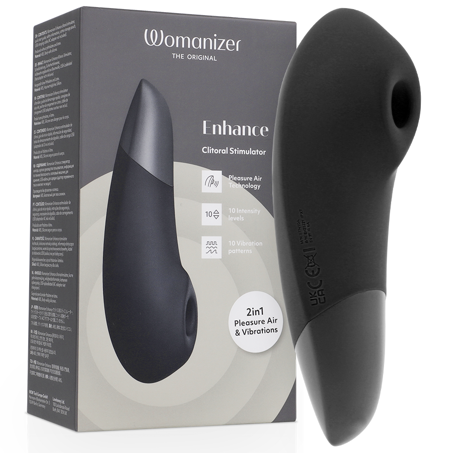 WOMANIZER Enhance klitorisstimulator i svart