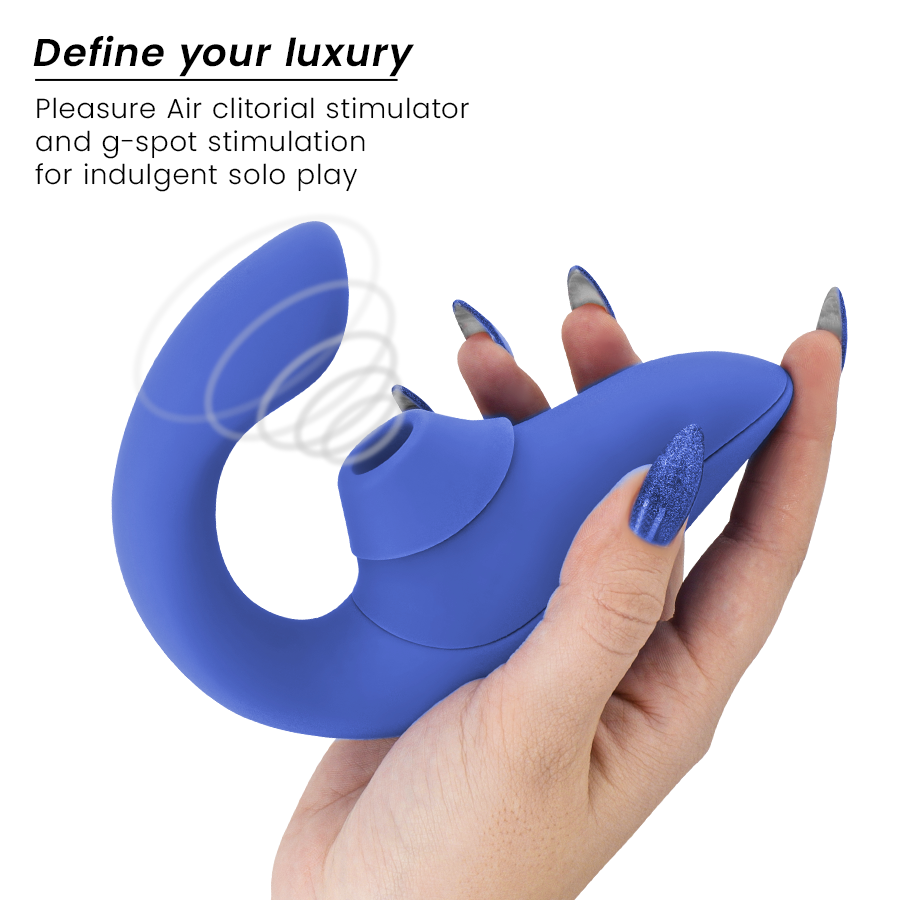 Womanizer Blend Rabbit Vibrator i vibrant blue