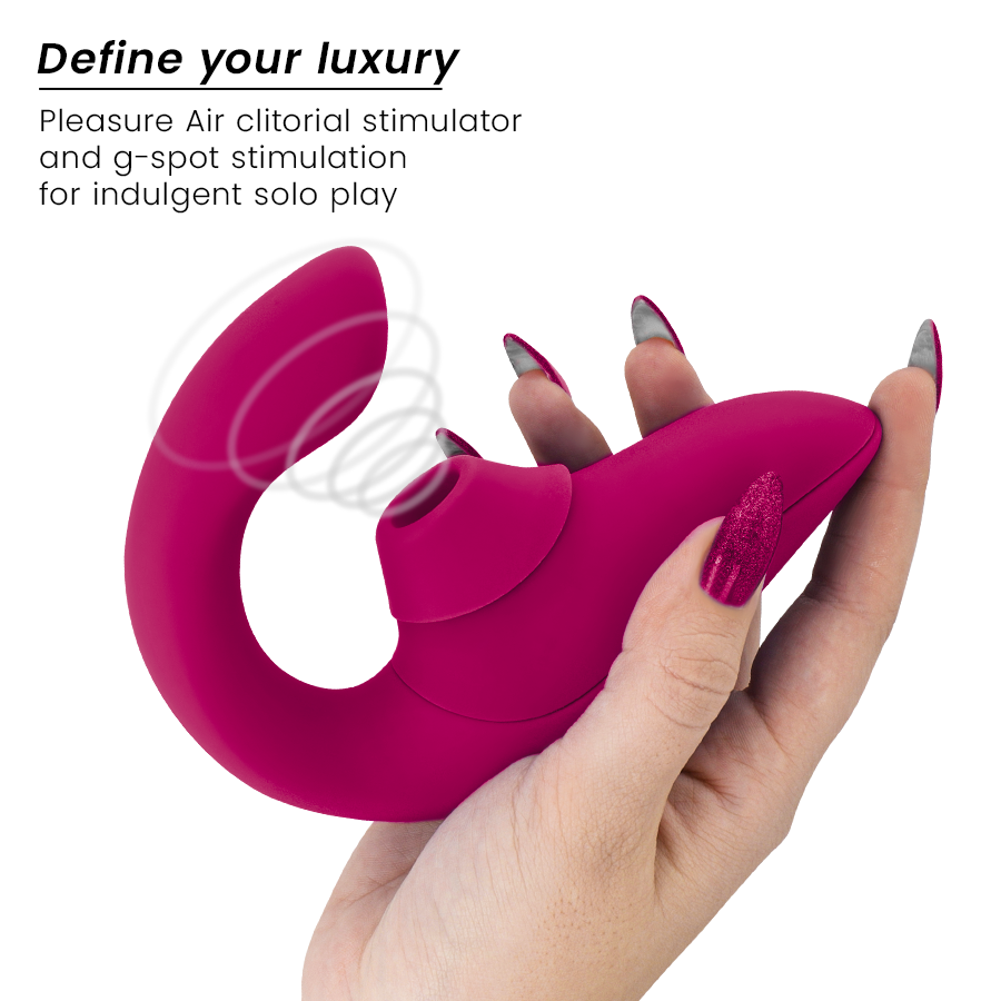 Womanizer Blend Rabbit Vibrator i färgen vibrant pink