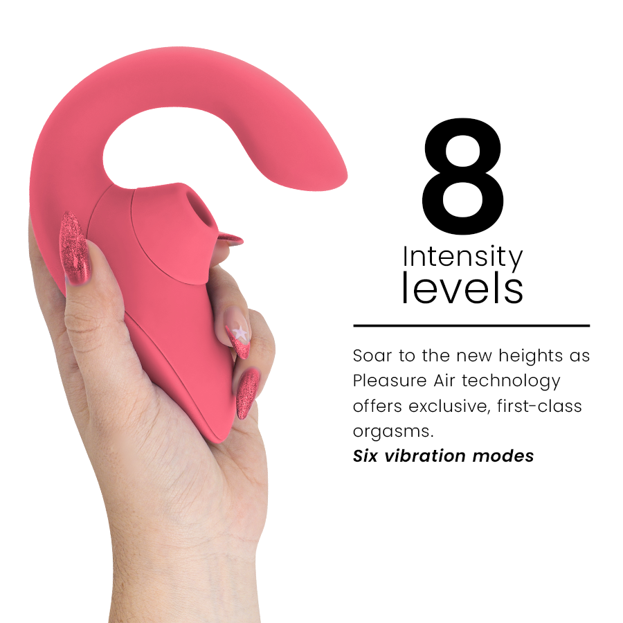 Womanizer Blend Rabbit Vibrator i färgen Vibrant Rose