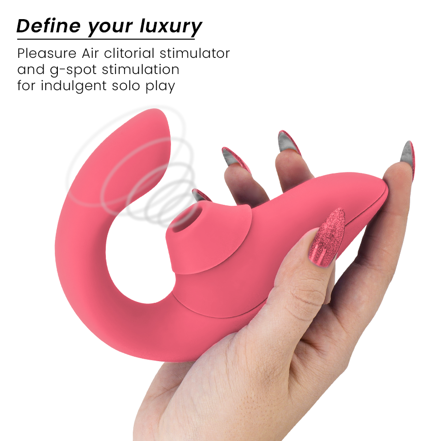 Womanizer Blend Rabbit Vibrator i färgen Vibrant Rose