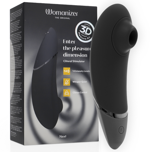 WOMANIZER - NEXT KLITORAL STIMULATOR SVART