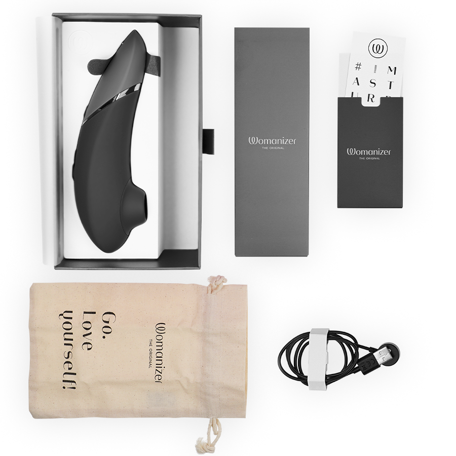 Womanizer Next klitoral stimulator i svart