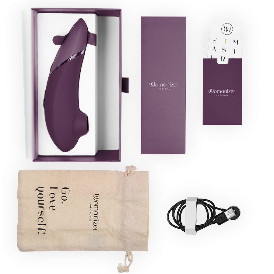 Womanizer Next klitorisstimulator mörklila