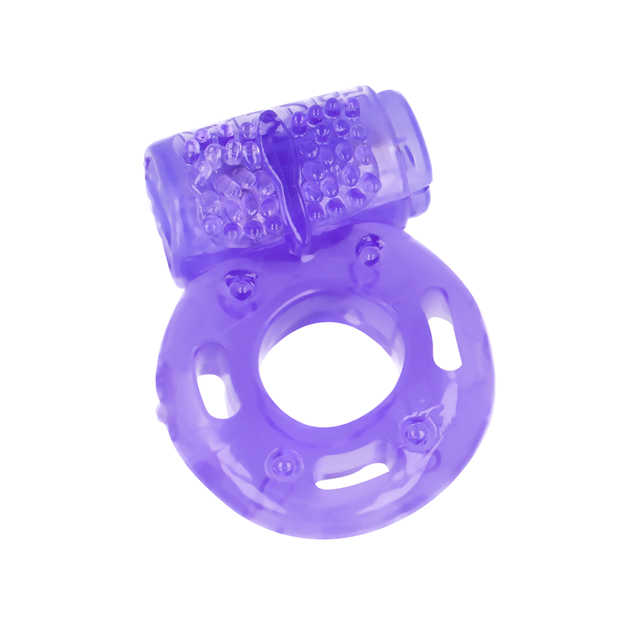 Diablo Picante vibrerande ring i lila