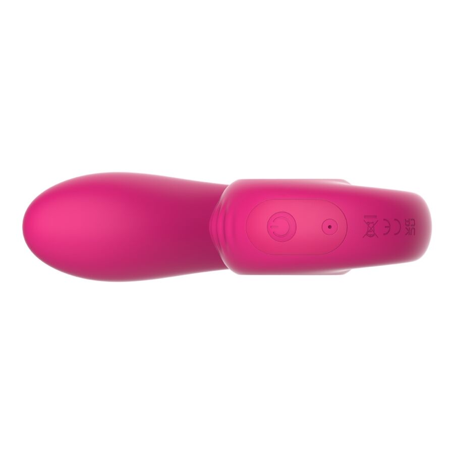 SNAIL VIBE GIZI LITE dual G-punkts och klitoral vibrator i rosa