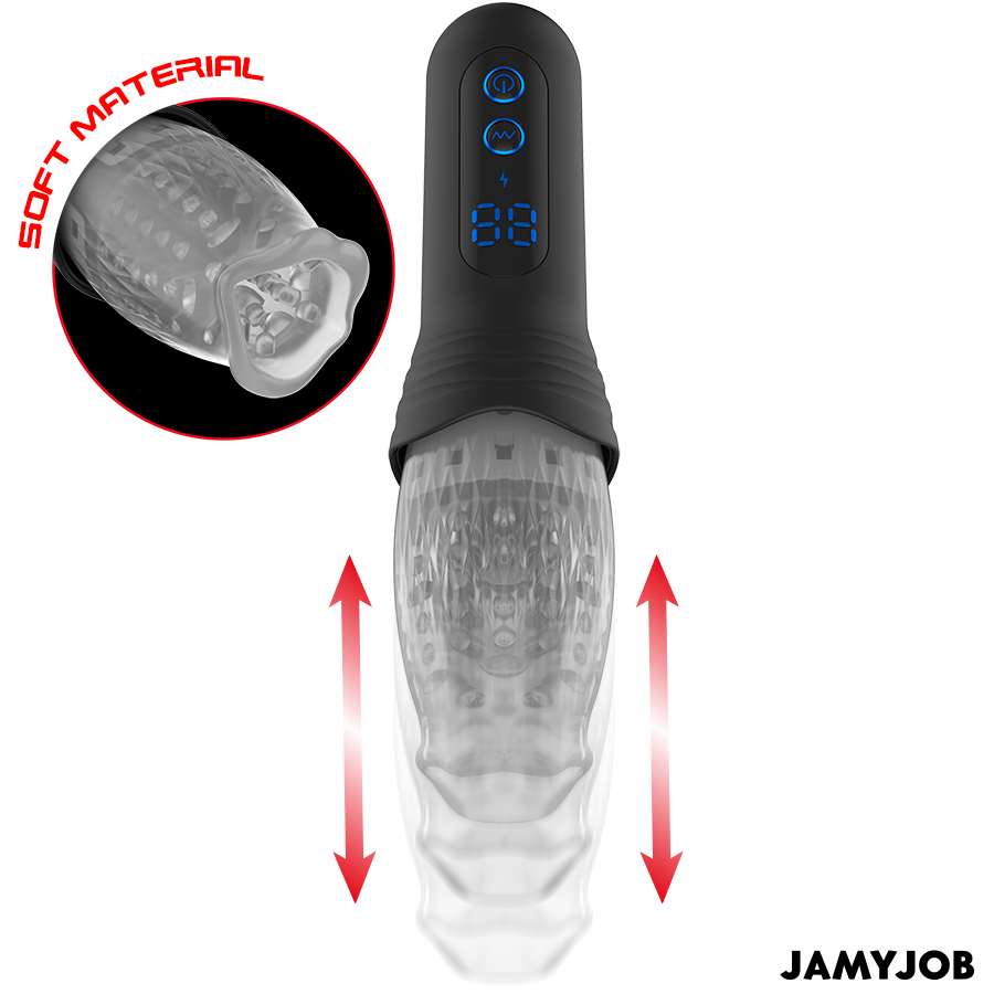 JAMYJOB BLOW-R masturbator med rörelse och rotation