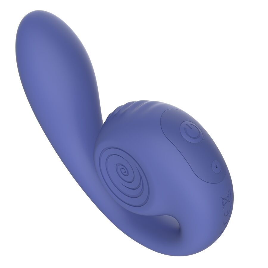 SNAIL VIBE GIZI LITE dual G-punkts och klitorals vibrator i lila