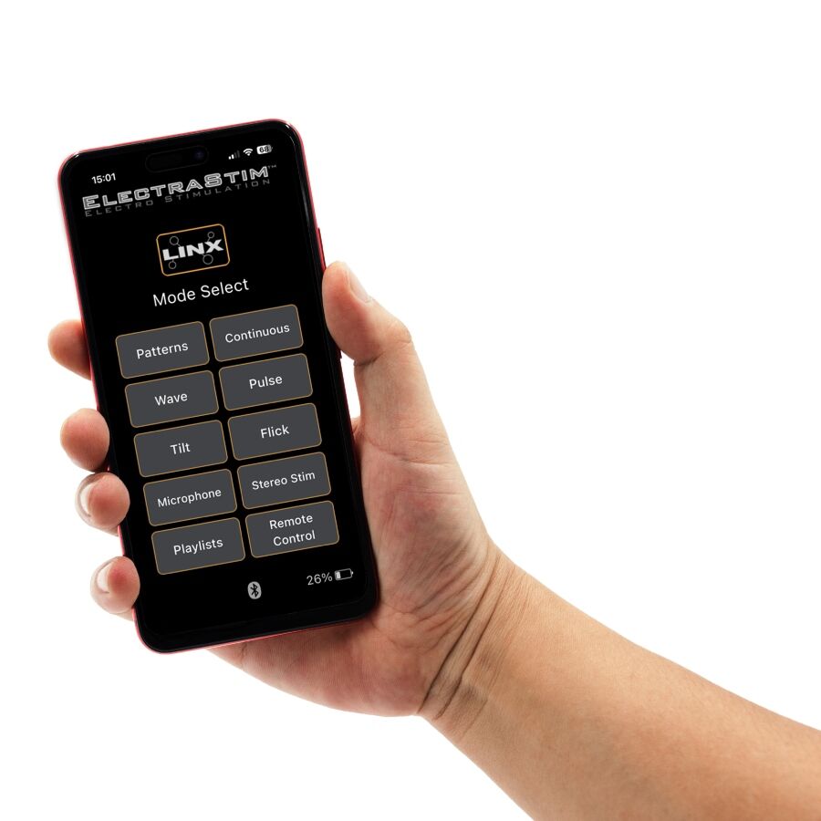 ElectraStim Linx dual-channel elektro stimulator med app och fjärrkontroll