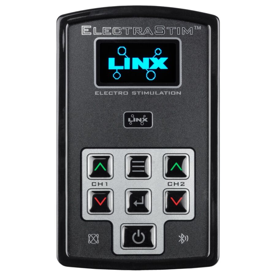 ElectraStim Linx dual-channel elektro stimulator med app och fjärrkontroll