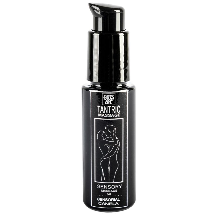 Naturlig tantrisk massageolja med kaneldoft 30 ml
