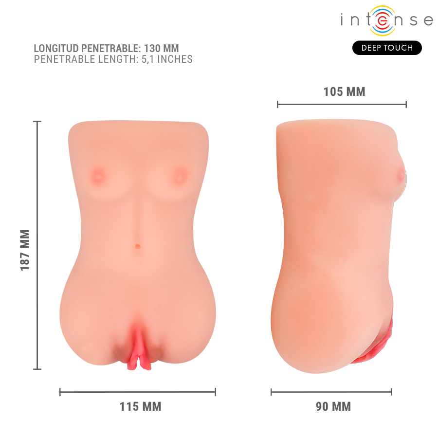 Catherine vibrator och sugmasturbator med röstfunktion