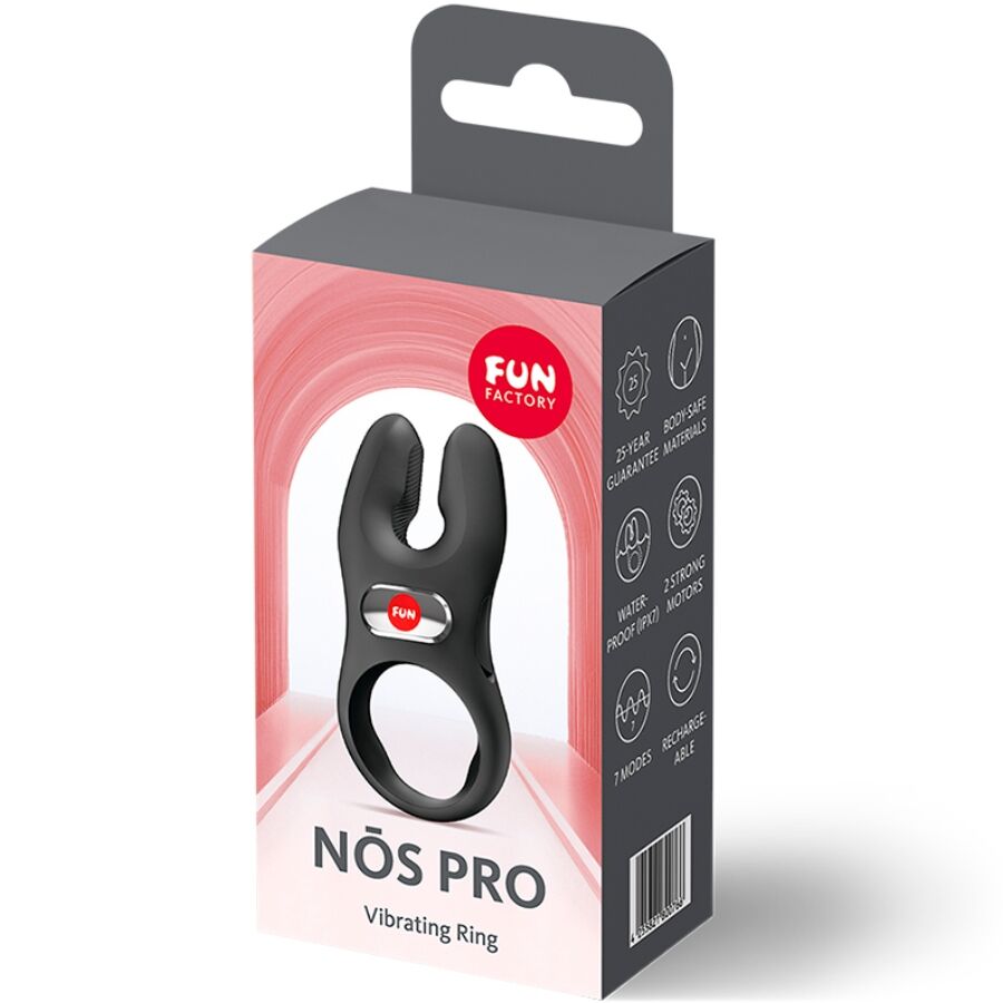 FUN FACTORY NOS PRO vibrerande penisring i svart