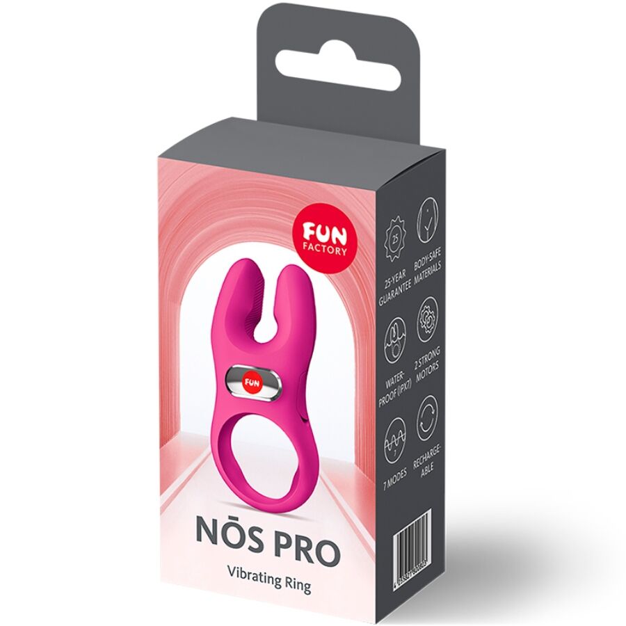 FUN FACTORY - NŌS PRO VIBRERANDE PENISRING MAGENTA