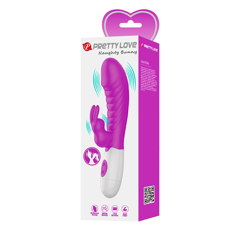 PRETTY LOVE - NAUGHTY BUNNY PURPLE VIBRATOR